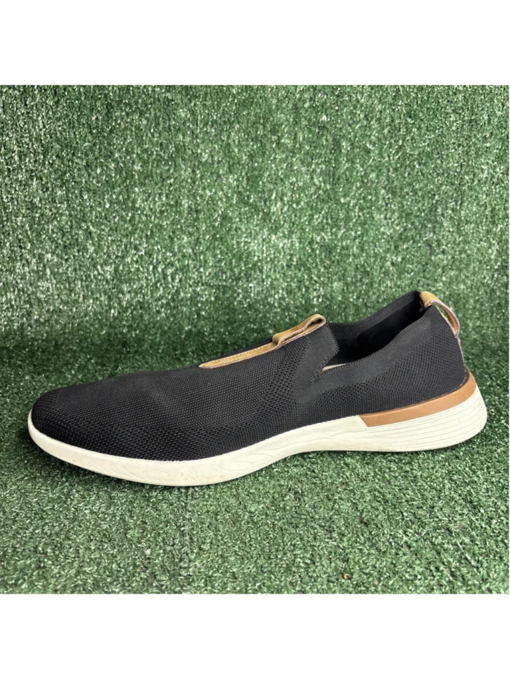 Wolf And Shepherd Swiftknit Loafer Men’s Size 15 Black Knit Slip‎ On Shoes